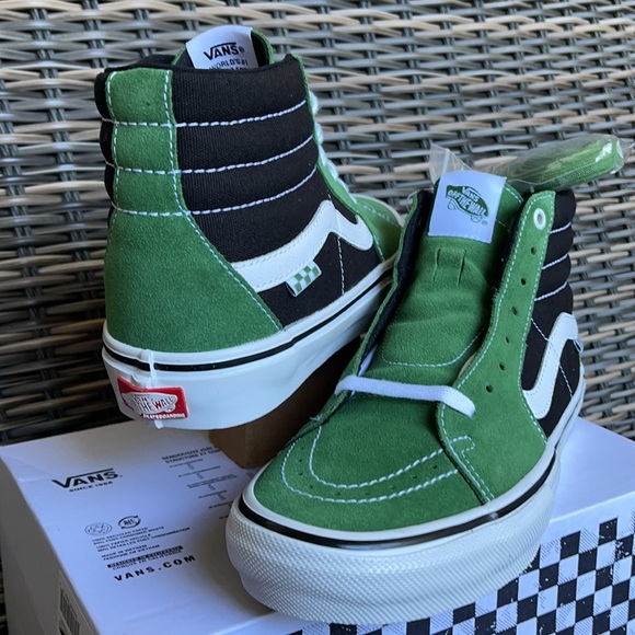 Vans Skate Sk8-Hi Juniper/Black MENS - Picture 10 of 16